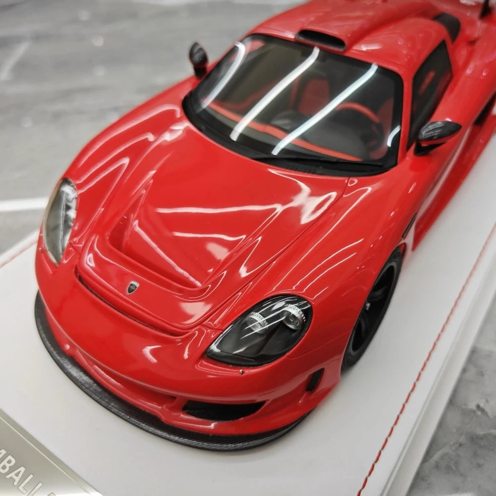 [IVY] 1:18 Porsche 2006 Gembella Mirage GT Red Model Car Resin