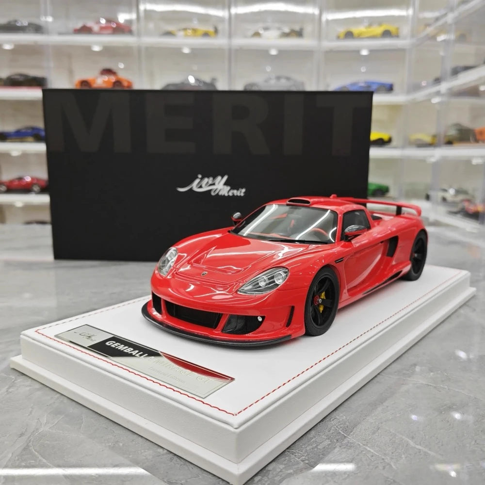 [IVY] 1:18 Porsche 2006 Gembella Mirage GT Red Model Car Resin