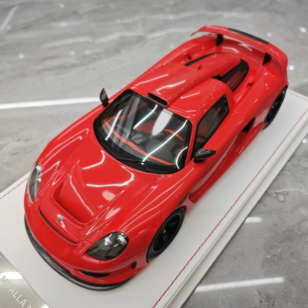 [IVY] 1:18 Porsche 2006 Gembella Mirage GT Red Model Car Resin