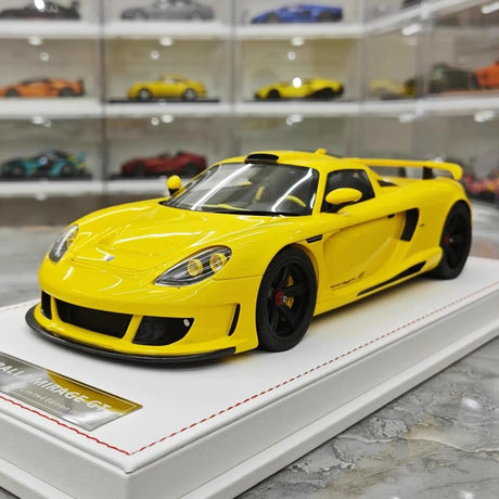 [IVY] 1:18 Porsche 2006 Gembella Mirage GT jaune voiture miniature Resin