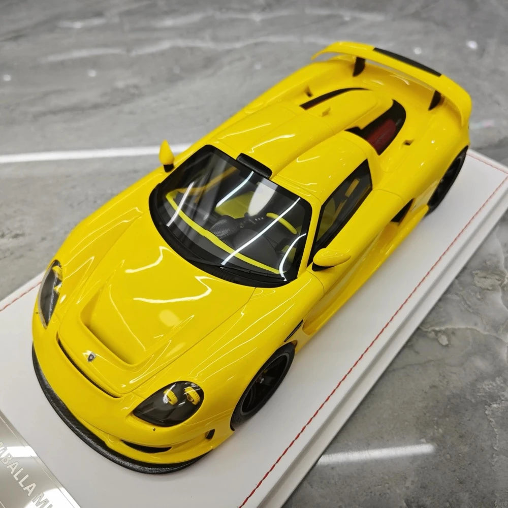 [IVY] 1:18 Porsche 2006 Gembella Mirage GT jaune voiture miniature Resin