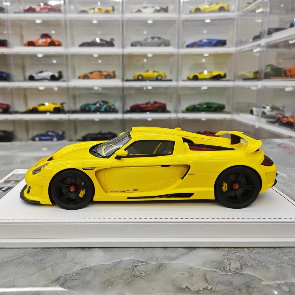 [IVY] 1:18 Porsche 2006 Gembella Mirage GT jaune voiture miniature Resin