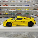 [IVY] 1:18 Porsche 2006 Gembella Mirage GT giallo modellino di auto resina