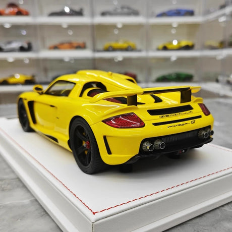 [IVY] 1:18 Porsche 2006 Gembella Mirage GT jaune voiture miniature Resin