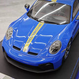 [IVY] 1:18 Porsche 2022 911 992 GT3 Blue Model Car Resin