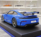 [IVY] 1:18 Porsche 2022 911 992 GT3 Blue Model Car Resin