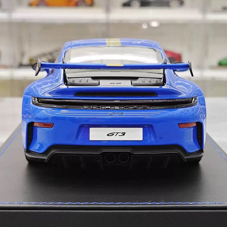 [IVY] 1:18 Porsche 2022 911 992 GT3 Blue Model Car Resin