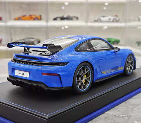 [IVY] 1:18 Porsche 2022 911 992 GT3 Blue Model Car Resin
