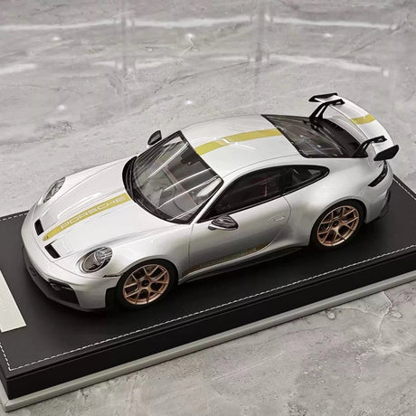 [IVY] 1:18 Porsche 2022 911 992 GT3 Silver Model Car Resin