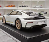 [IVY] 1:18 Porsche 2022 911 992 GT3 Silver Model Car Resin