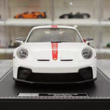 [IVY] 1:18 Porsche 2022 911 992 GT3 White Model Car Resin