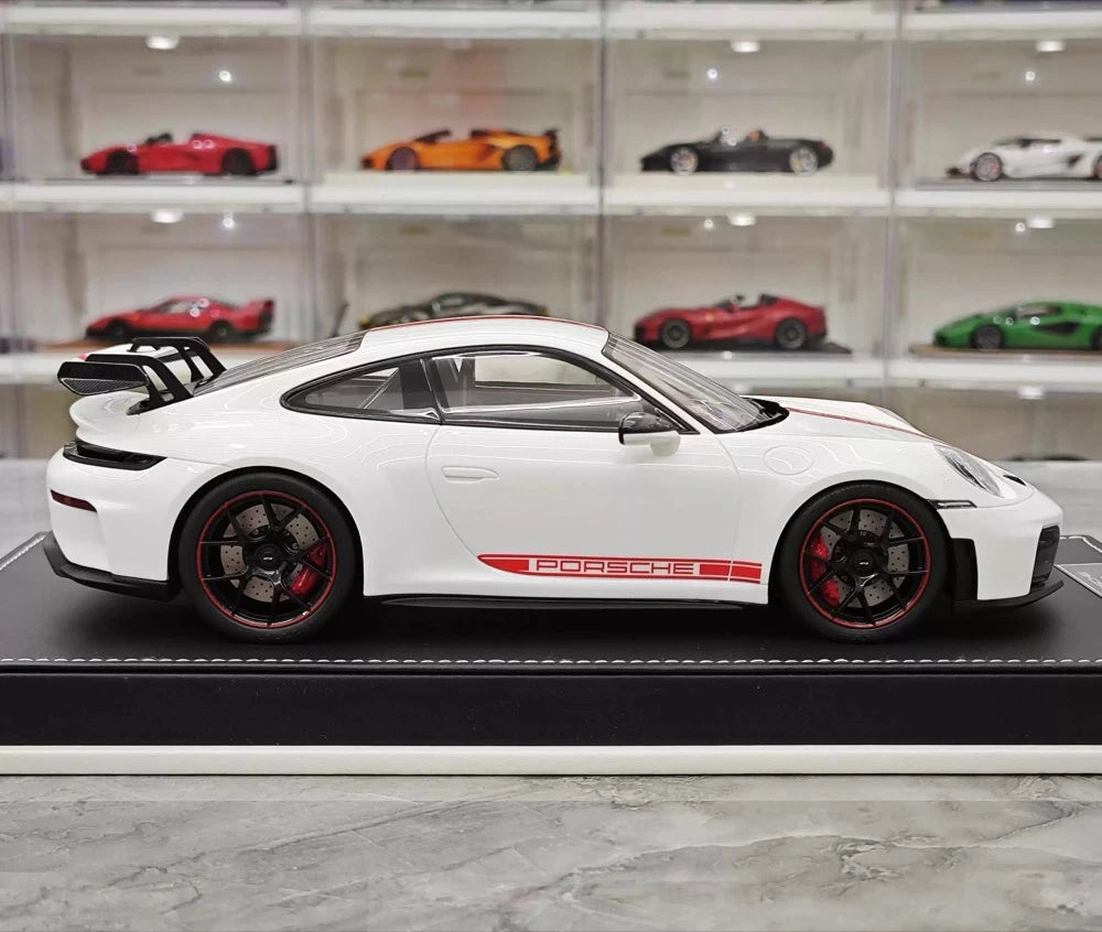 [IVY] 1:18 Porsche 2022 911 992 GT3 White Model Car Resin