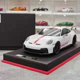 [IVY] 1:18 Porsche 2022 911 992 GT3 White Model Car Resin