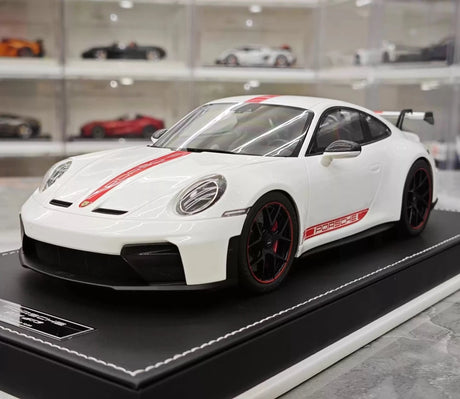 [IVY] 1:18 Porsche 2022 911 992 GT3 White Model Car Resin