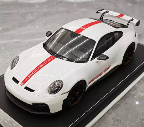 [IVY] 1:18 Porsche 2022 911 992 GT3 White Model Car Resin