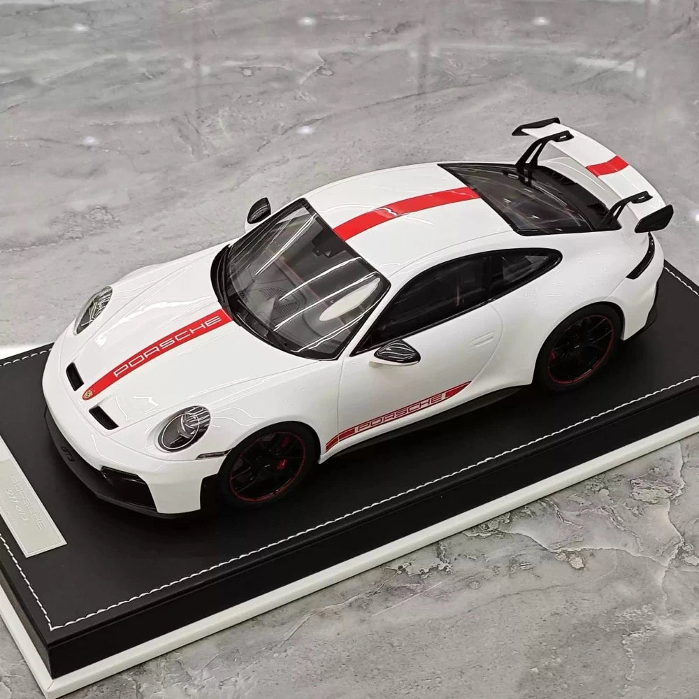 [IVY] 1:18 Porsche 2022 911 992 GT3 White Model Car Resin