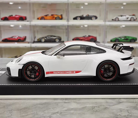 [IVY] 1:18 Porsche 2022 911 992 GT3 White Model Car Resin