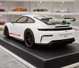 [IVY] 1:18 Porsche 2022 911 992 GT3 White Model Car Resin