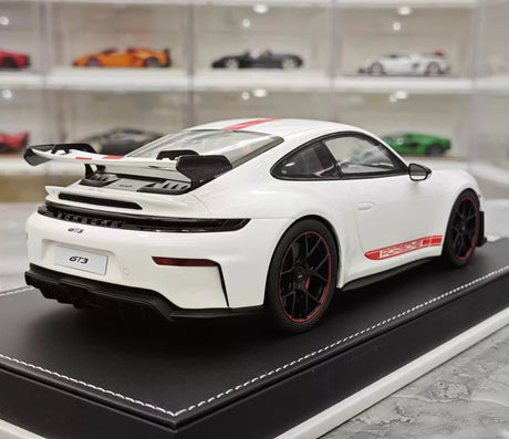 [IVY] 1:18 Porsche 2022 911 992 GT3 White Model Car Resin
