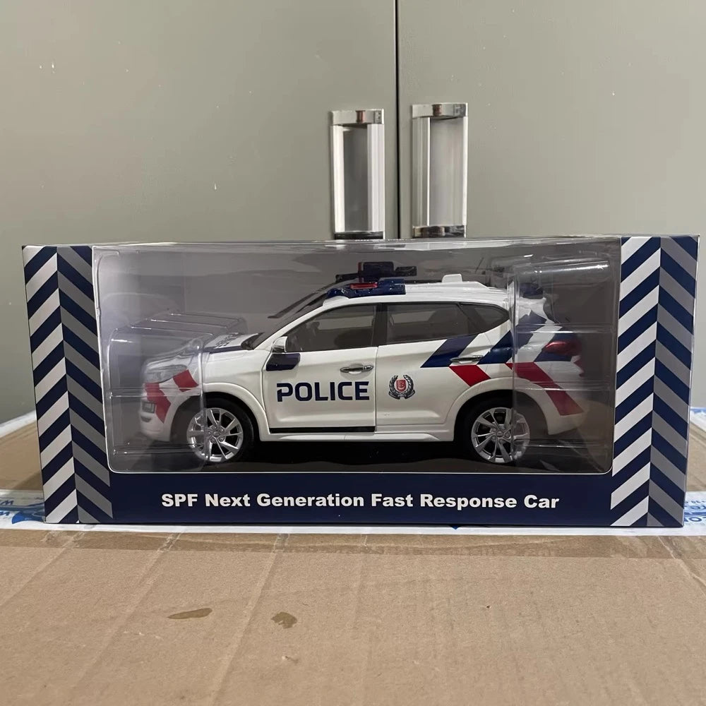 [IXO] 1:18 Hyundai 2019 Tucson SPF Police Model Car Die-Cast