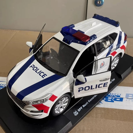[IXO] 1:18 Hyundai 2019 Tucson SPF Police Model Car Die-Cast