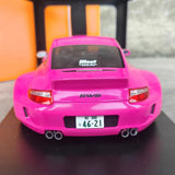 [IXO] 1:18 Porsche 2004 911 997 RWB rose voiture miniature Die-Cast