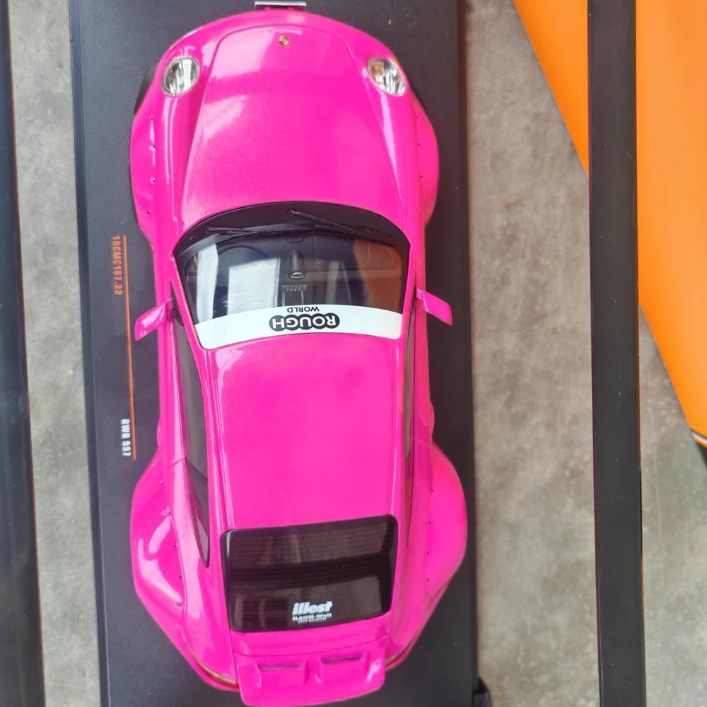 [IXO] 1:18 Porsche 2004 911 997 RWB Pink Model Car Die-Cast