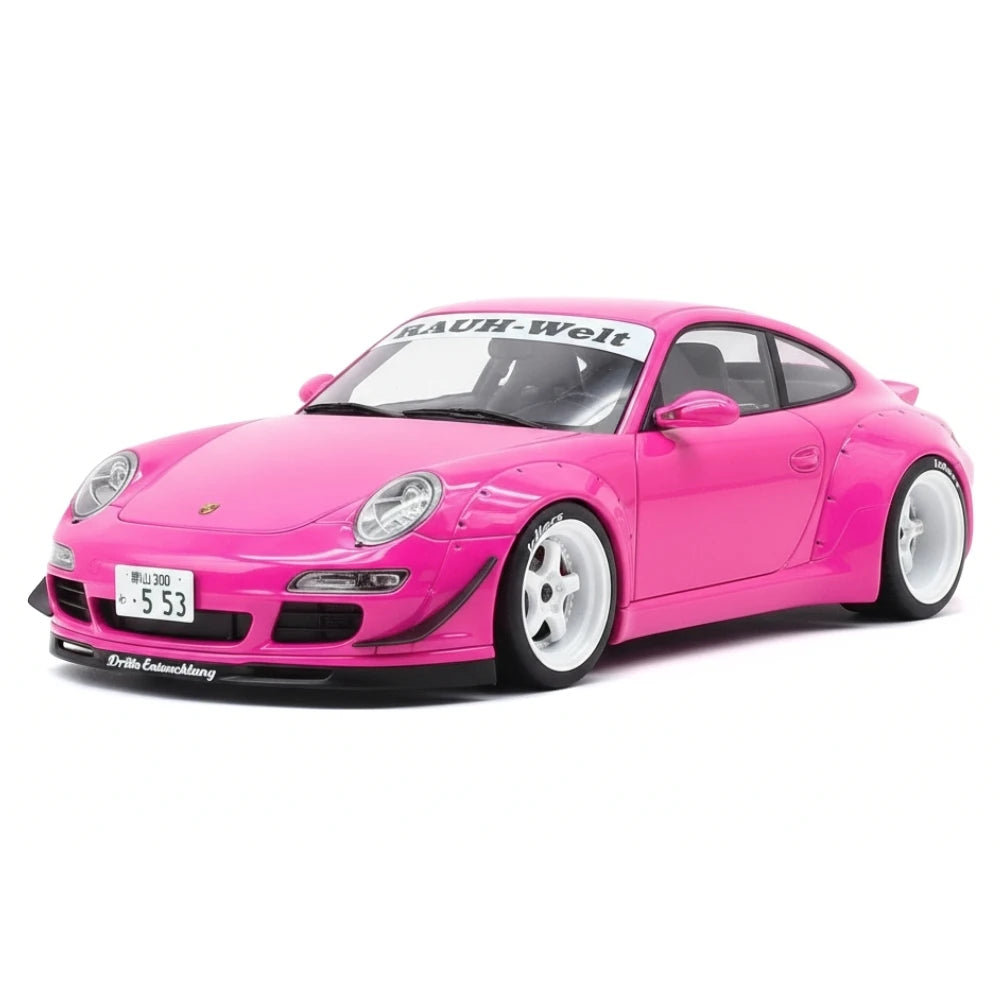 [IXO] 1:18 Porsche 2004 911 997 RWB Pink Model Car Die-Cast