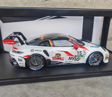 [IXO] 1:18 Porsche 2024 911 GT3 Cup #15 Porsche Cup Model Car Die-Cast