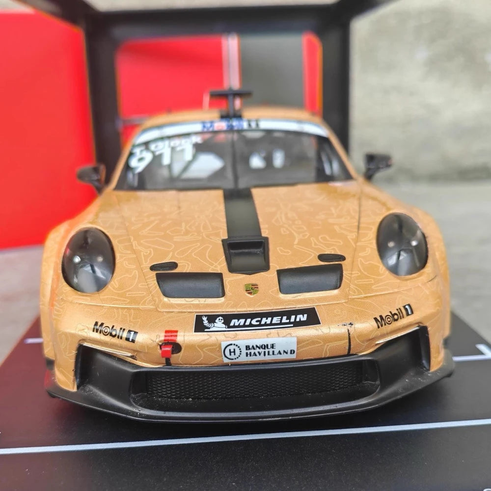 [IXO] 1:18 Porsche 2025 911 GT3 Cup #911 Porsche Cup Model Car Die-Cast