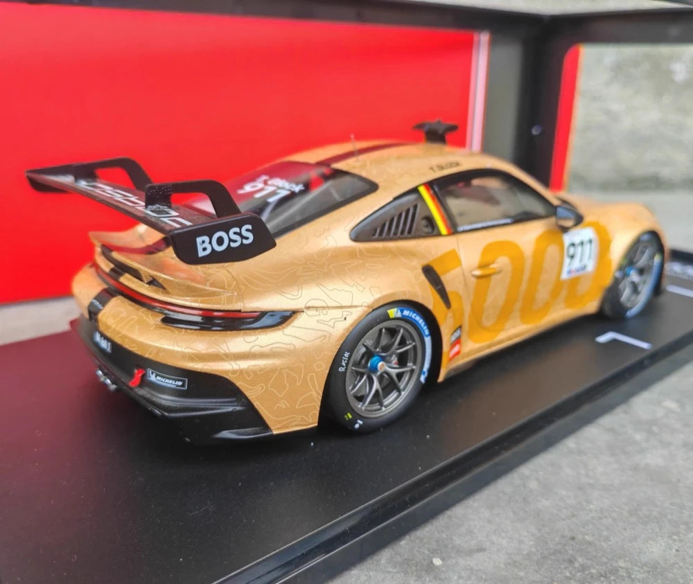 [IXO] 1:18 Porsche 2025 911 GT3 Cup #911 Porsche Cup Model Car Die-Cast