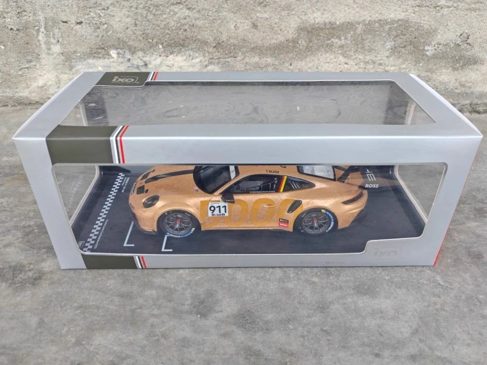 [IXO] 1:18 Porsche 2025 911 GT3 Cup #911 Porsche Cup Model Car Die-Cast