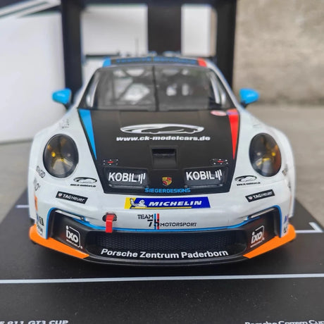 [IXO] 1:18 Porsche 2025 911 GT3 Cup #15 Team75 Porsche Carrera Cup Model Car Die-Cast
