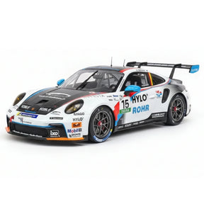 [IXO] 1:18 Porsche 2025 911 GT3 Cup #15 Team75 Porsche Carrera Cup voiture miniature Die-Cast