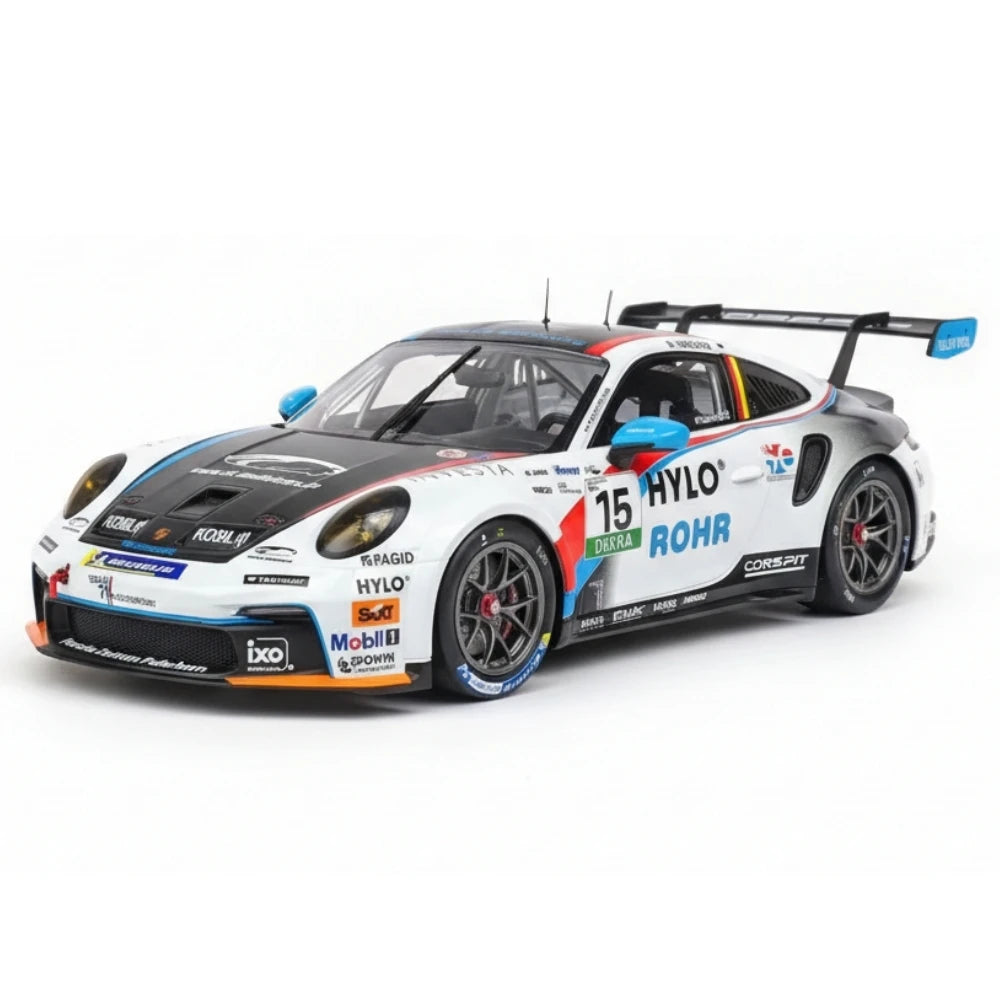 [IXO] 1:18 Porsche 2025 911 GT3 Cup #15 Team75 Porsche Carrera Cup Model Car Die-Cast