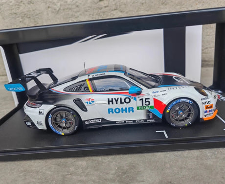[IXO] 1:18 Porsche 2025 911 GT3 Cup #15 Team75 Porsche Carrera Cup Model Car Die-Cast