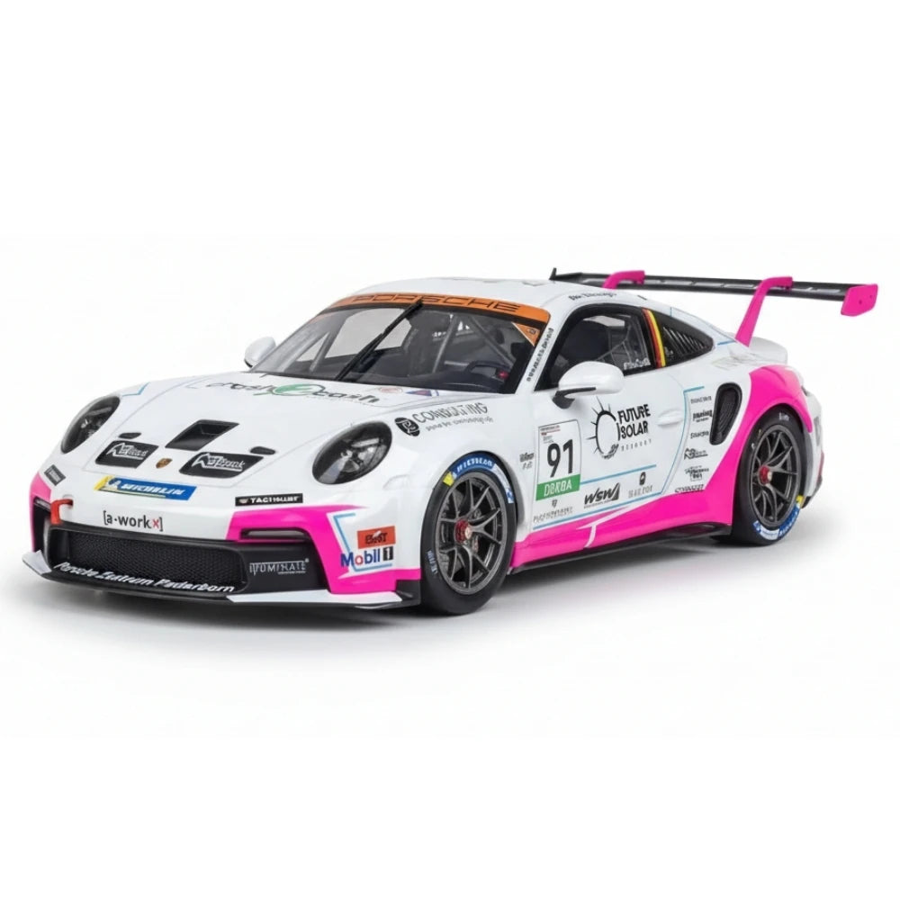 [IXO] 1:18 Porsche 2025 911 GT3 Cup #91 Porsche Carrera Cup Model Car Die-Cast