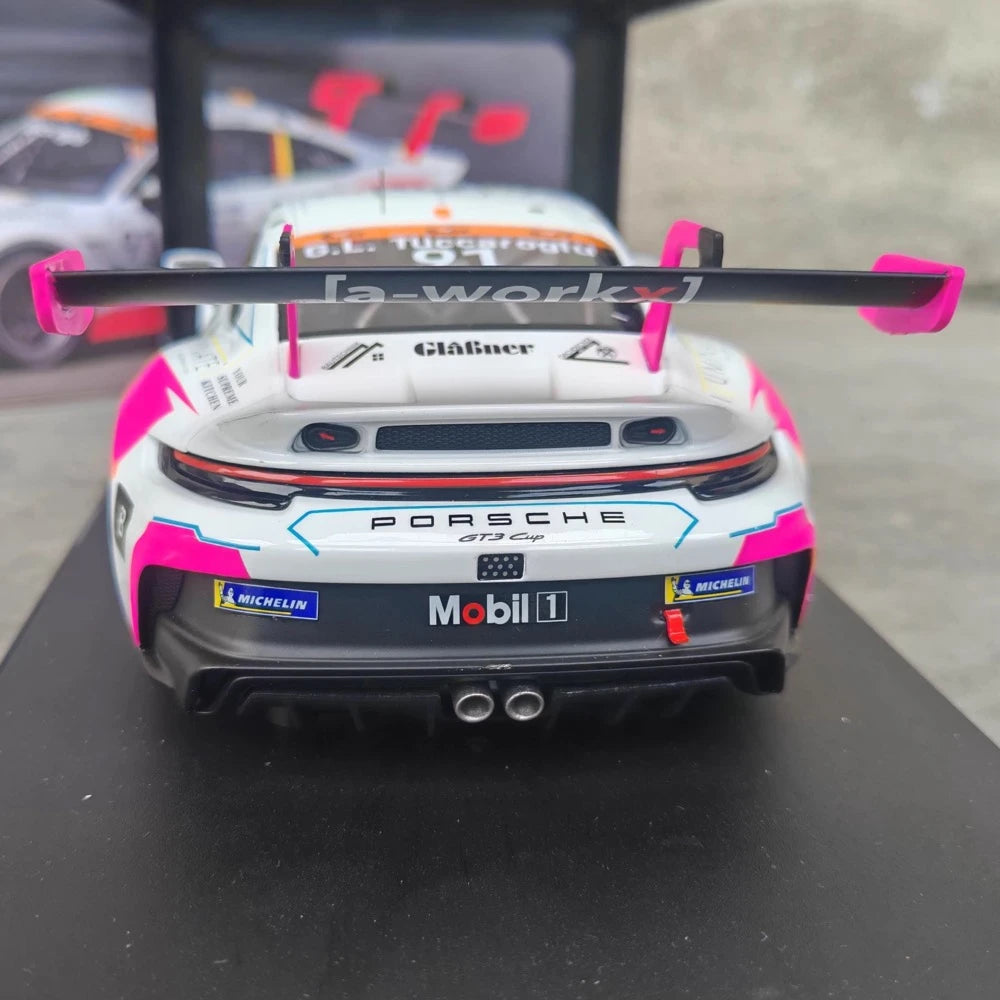 [IXO] 1:18 Porsche 2025 911 GT3 Cup #91 Porsche Carrera Cup Model Car Die-Cast