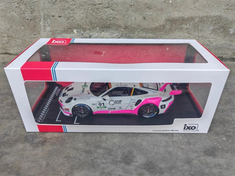 [IXO] 1:18 Porsche 2025 911 GT3 Cup #91 Porsche Carrera Cup voiture miniature Die-Cast