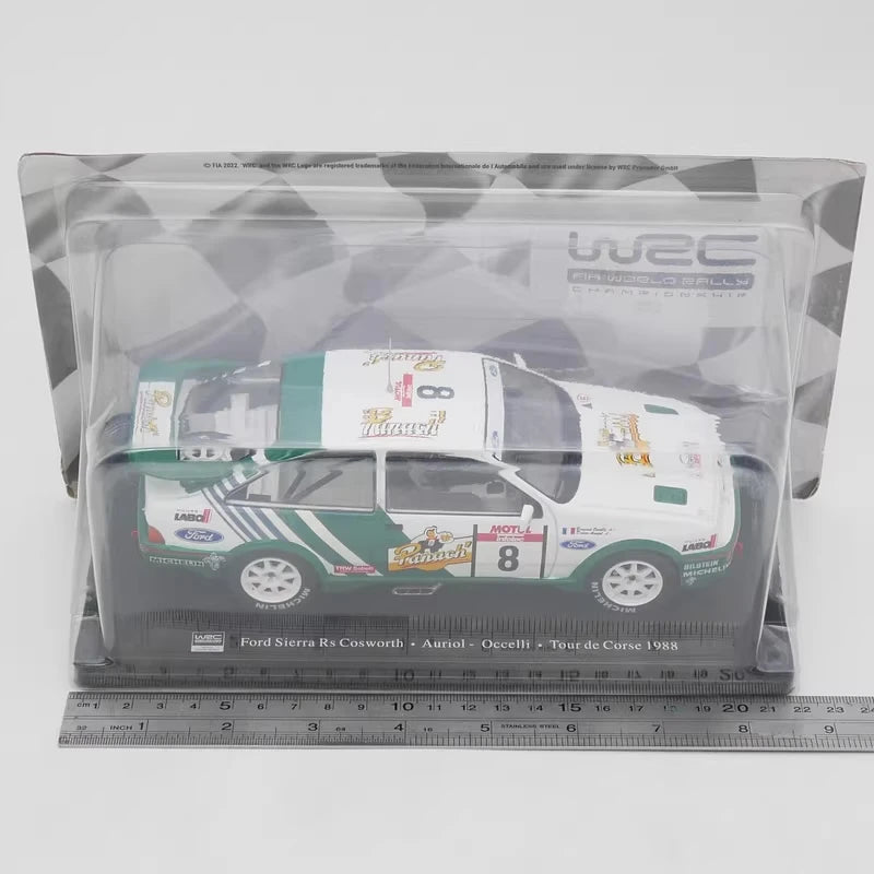 [IXO] 1:24 Ford 1988 Sierra RS Cosworth #8 Winner Rallye Tour De Corse voiture miniature Die-Cast