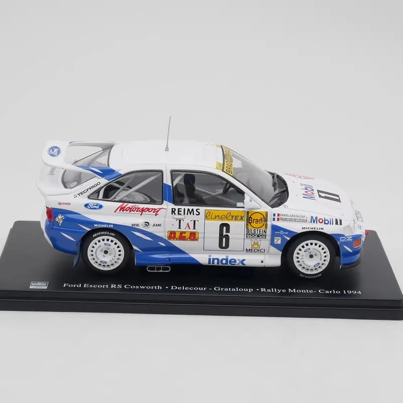 [IXO] 1:24 Ford 1994 Escort RS Cosworth #6 Winner Rally Monte Carlo voiture miniature Die-Cast