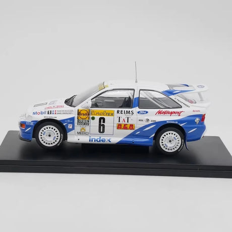[IXO] 1:24 Ford 1994 Escort RS Cosworth #6 Winner Rally Monte Carlo モデルカー Die-Cast