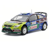 [IXO] 1:24 Ford 2009 Focus RS WRC #3 Winner Rally Poland Hirvonen Model Car Die-Cast