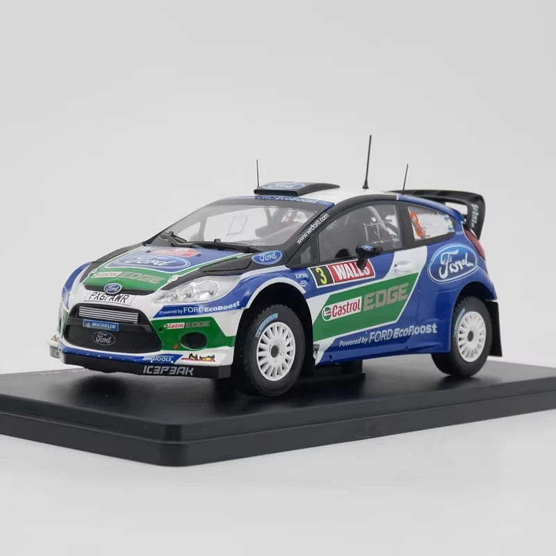 [IXO] 1:24 Ford 2012 Fiesta RS WRC #3 Winner Rallye Wales GB voiture miniature Die-Cast
