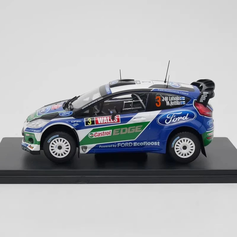 [IXO] 1:24 Ford 2012 Fiesta RS WRC #3 Winner Rallye Wales GB voiture miniature Die-Cast
