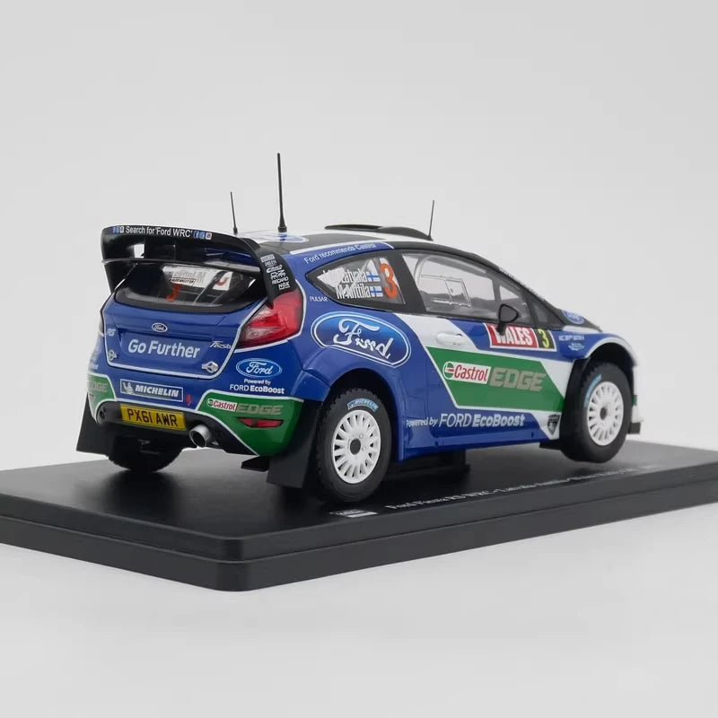 [IXO] 1:24 Ford 2012 Fiesta RS WRC #3 Winner Rallye Wales GB voiture miniature Die-Cast