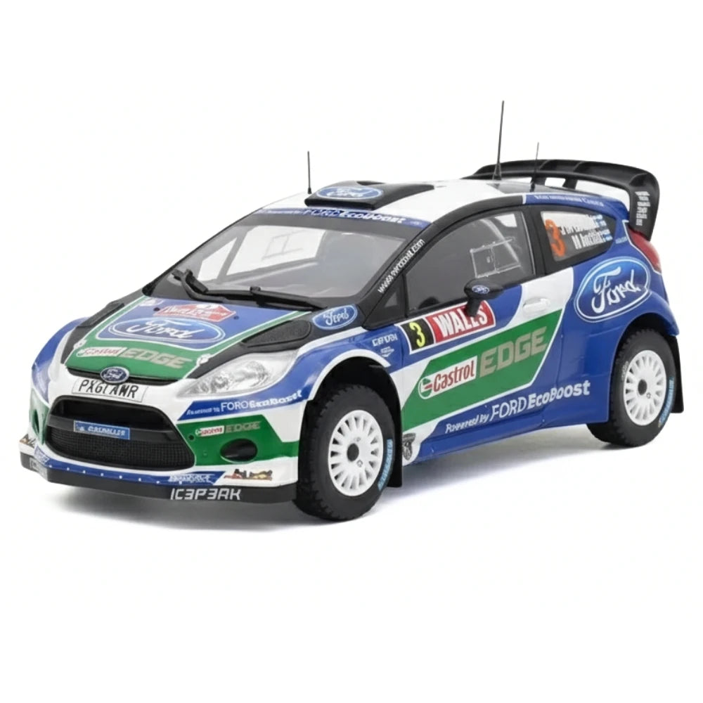 [IXO] 1:24 Ford 2012 Fiesta RS WRC #3 Winner Rallye Wales GB voiture miniature Die-Cast