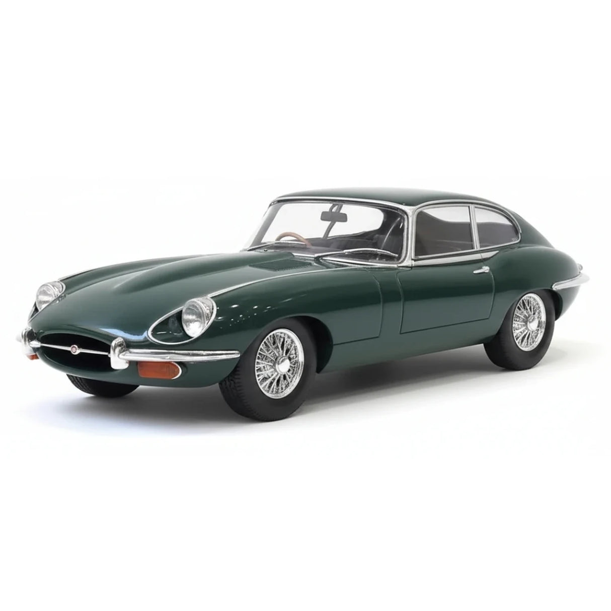IXO Jaguar 1963 E-Type Green 1:24 – Collectible Diecast Model Die-Cast
