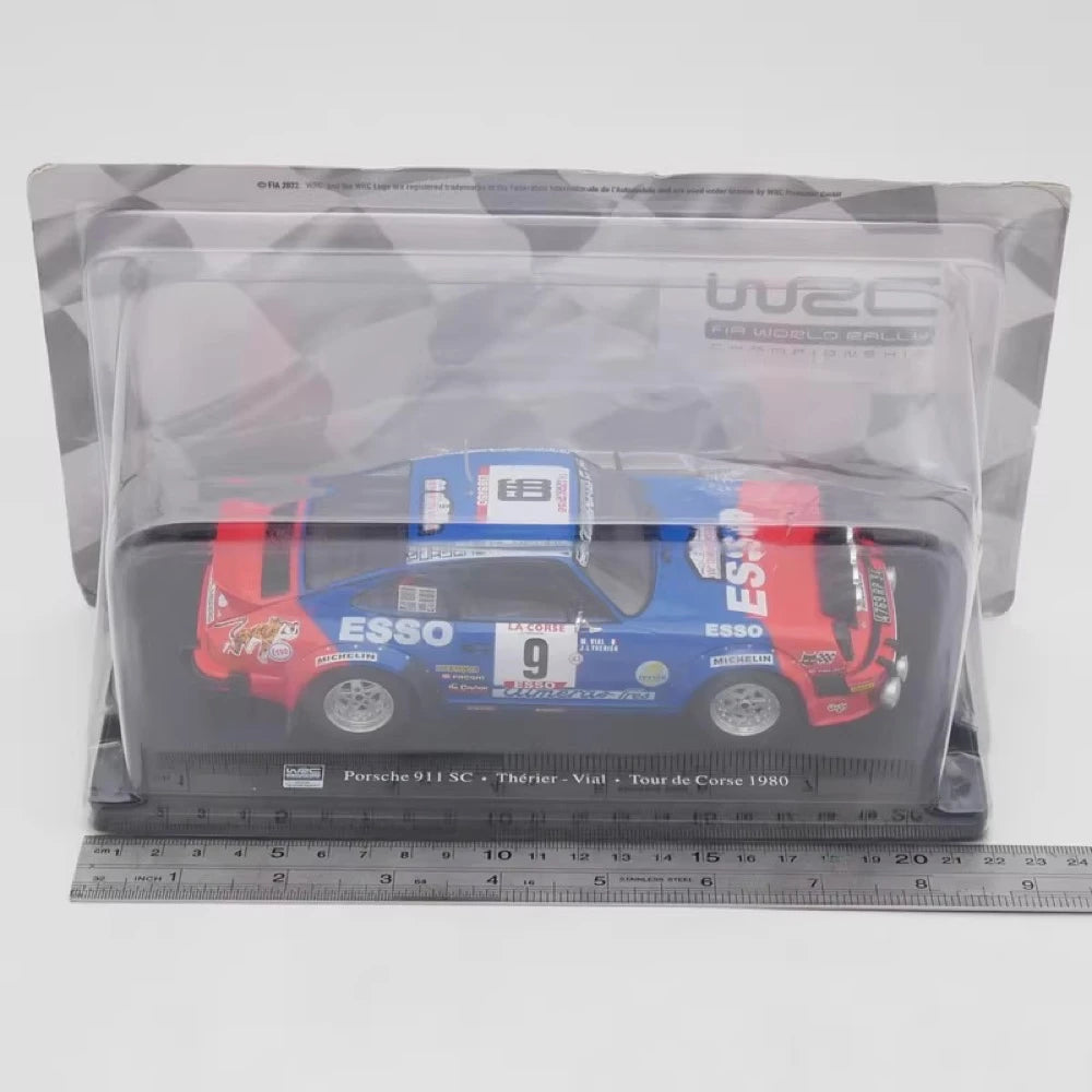 [IXO] 1:24 Porsche 1980 911 SC WRC #9 Model Car Die-Cast