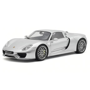 [IXO] 1:24 Porsche 2015 918 Spyder Silver Model Car Die-Cast